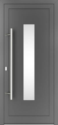 DRUTEX Alu Haustür Montana 1 in Anthrazit