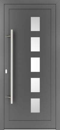 DRUTEX Alu Haustür Nebraska 1 in Anthrazit