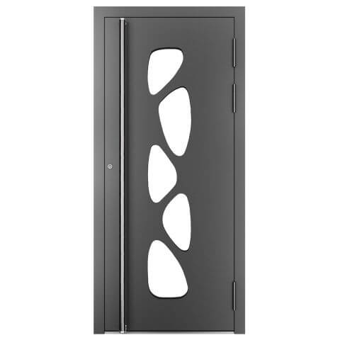 Aluminium Haustür Pennsylvania 4 in Anthrazit