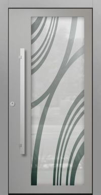 Aluminium Voordeur KN Vision Glass Sand VV-850-GLP01
