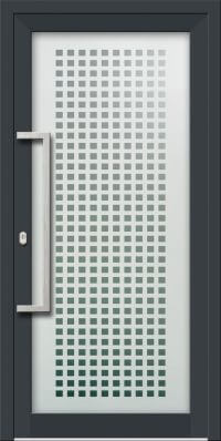 Aluminium Voordeur KN Vision Glass Sand VV-850-GLP03