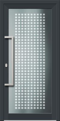 Aluminium Voordeur KN Vision Glass Sand VV-850-GLP03N