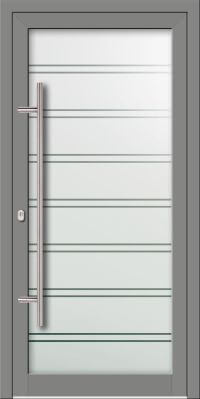 Aluminium Voordeuren KN Vision Glass Sand modellen VV-850-GLP04 alternatief