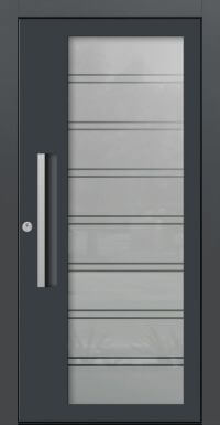 Aluminium Voordeuren KN Vision Glass Sand modellen VV-850-GLP04