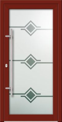 Aluminium Voordeuren KN Vision Glass Sand modellen VV-850-GLP06