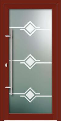 Aluminium Voordeur KN Vision Glass Sand VV-850-GLP06N