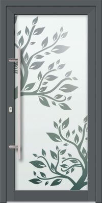 Aluminium Voordeur KN Vision Glass Sand VV-850-GLP08