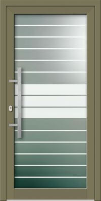 Aluminium Voordeur KN Vision Glass Sand VV-850-GLP12