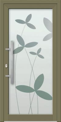 Aluminium Voordeuren KN Vision Glass Sand modellen VV-850-GLP15