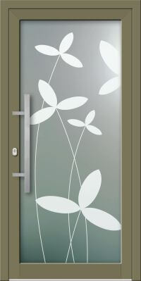 Aluminium Voordeur KN Vision Glass Sand VV-850-GLP15N