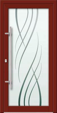 Aluminium Voordeur KN Vision Glass Sand VV-850-GLP16