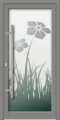 Aluminium Voordeur KN Vision Glass Sand VV-850-GLP18 Alternatief