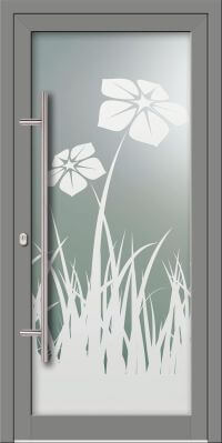 Aluminium Voordeur KN Vision Glass Sand VV-850-GLP18N