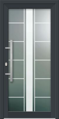 Aluminium Voordeur KN Vision Glass Sand VV-850-GLP21N
