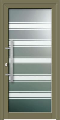 Aluminium Voordeur KN Vision Glass Sand VV-850-GLP22N