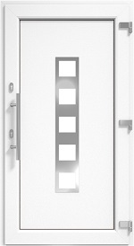 Drutex Haustür Duisburg in Weiß