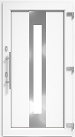 Drutex Haustür Karlsruhe in Weiß