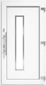 Drutex Haustür Leipzig in Weiß