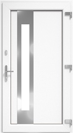 Drutex Haustür Mannheim in Weiß