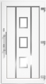 Drutex Haustür Nürnberg in Weiß