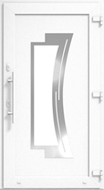 Drutex Haustür Wiesbaden in Weiß