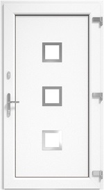 Drutex Haustür Wuppertal in Weiß