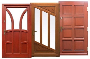 Houten voordeurmodellen