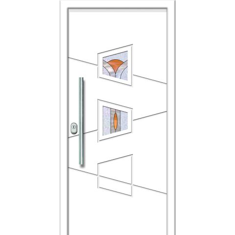 Haustür DVF-760 weiß