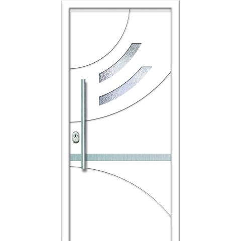 Haustür DVF-763 weiß