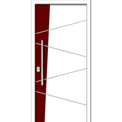 Haustür DVI-766D weiß