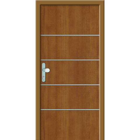 Haustür DVI-776 braun