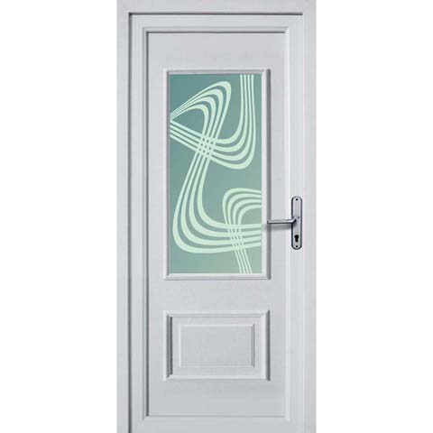 Haustür DV-110-GL110P1