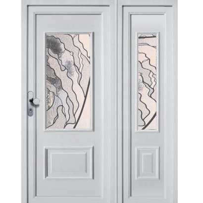 Haustür DV-110-GL110V1-BK-11-V1