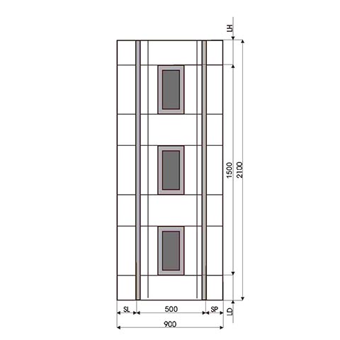 Technische Zeichnung Modell Kassel DVF-216