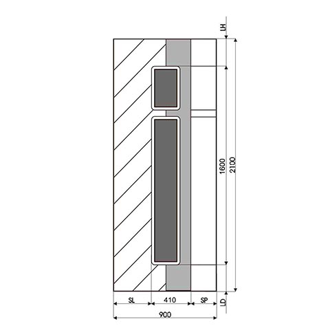 Technische Zeichnung Modell Nordrhein-Westfalen DVF-219
