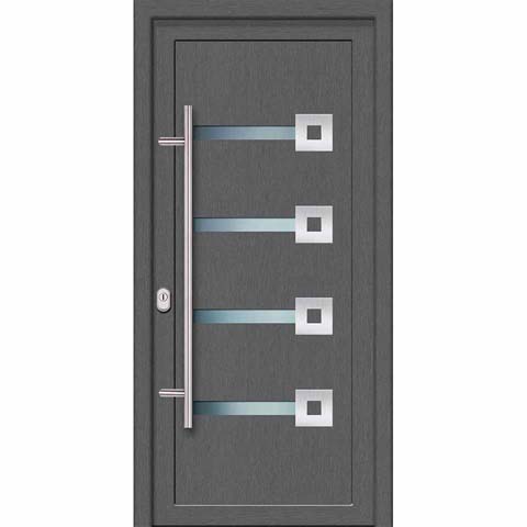 Haustür DV-705 Einsatzfüllung in basaltgrau