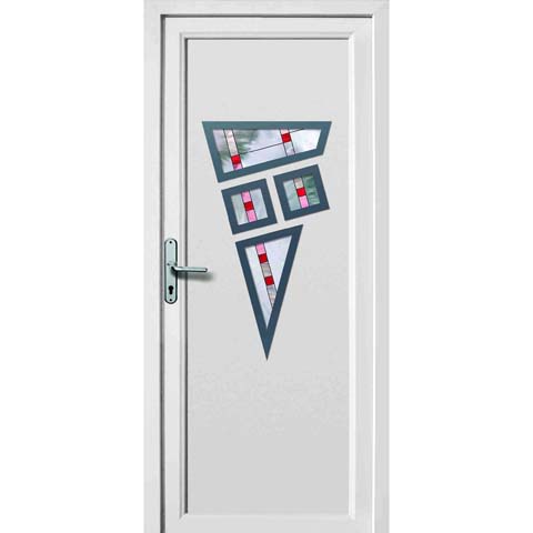 Haustür DV-286-GL286V1