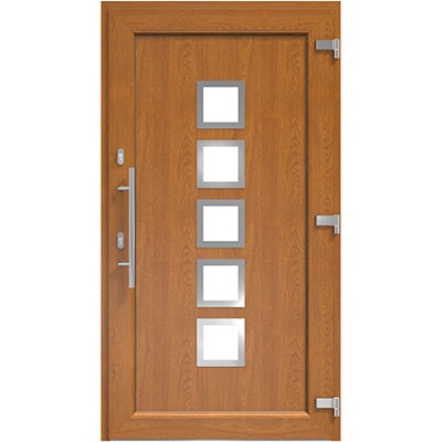 DRUTEX Haustür Golden Oak - Modell Bochum