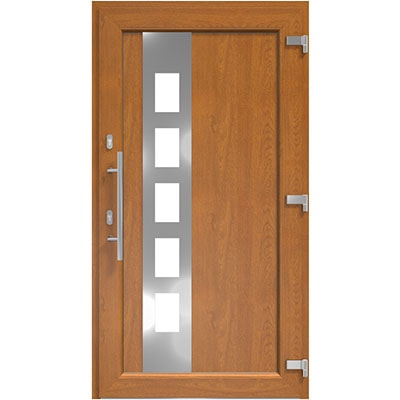 DRUTEX Haustür Golden Oak - Modell Bonn