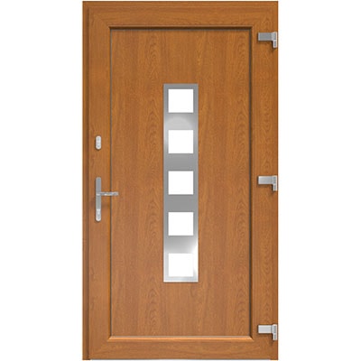 DRUTEX Haustür Golden Oak - Modell Duisburg