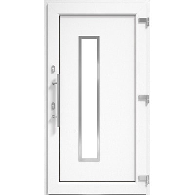 DRUTEX Haustür Leipzig in weiß