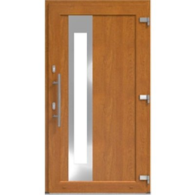 DRUTEX Haustür Golden Oak - Modell Mannheim