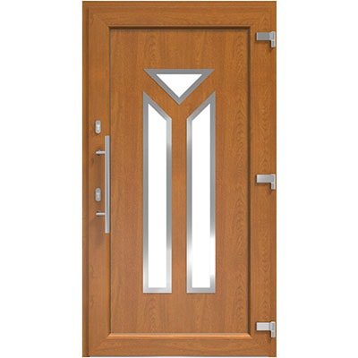 DRUTEX Haustür Golden Oak - Modell Münster