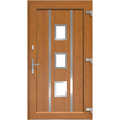 DRUTEX Haustür Golden Oak - Modell Nürnberg