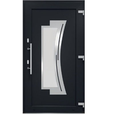 DRUTEX Haustür Anthrazit - Modell Wiesbaden