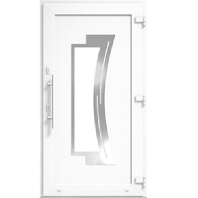 DRUTEX Haustür Wiesbaden in weiß