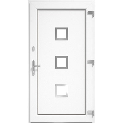 DRUTEX Haustür Wuppertal in weiß