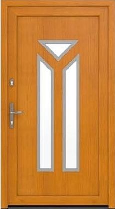 Drutex Haustür Münster in Golden Oak