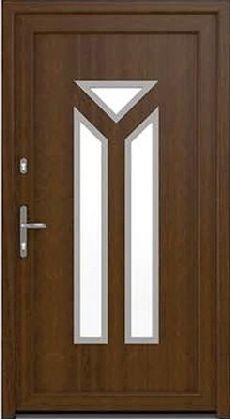 Drutex Haustür Münster in Nussbaum