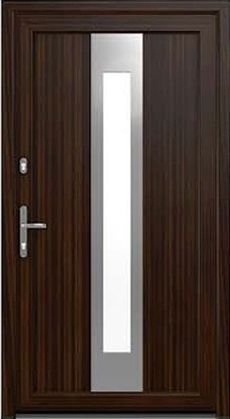 DRUTEX Haustür Karlsruhe in Mahagoni